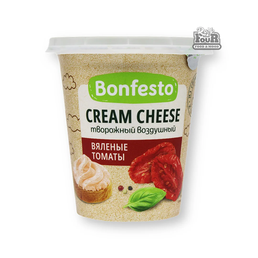 Curd cheese "Bonfesto Sun-dried tomatoes" 125g